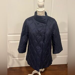 J. McLaughlin Quilted Jacket – Navy